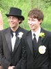 Spencer and his other date, Rob Todd